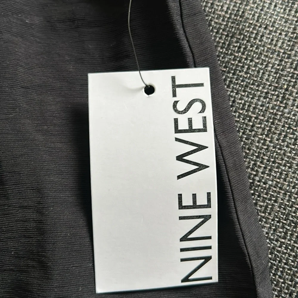 Nine West Black Skirt Large - Picture 3 of 6